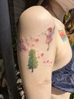fairy tale tattoo♡
