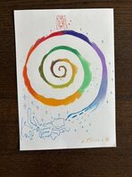 導かれる絵（BiBi）