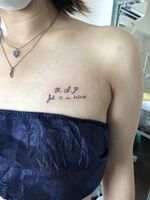 福井からレタリングtattoo☆