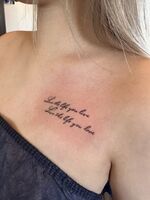 繊細cuteなファーストtattoo☆彡