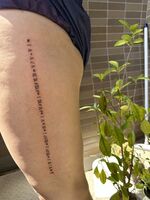 太ももtattoo　コード