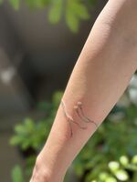 穏やかな気持ちになる♡ミサンガtattoo