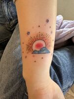 リピ様　カラーTattoo　太陽