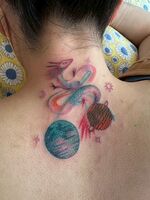 首裏Tattoo　カバーアップ