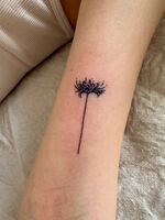 手首Tattoo　彼岸花