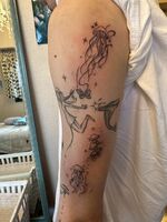 腕Tattoo　クラゲ