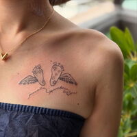 肩Tattoo　離婚を機に強くなりました