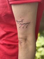 腕Tattoo　７７７　七夕に