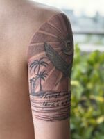 腕Tattoo　続き6時間　お疲れさまでした。