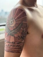 腕Tattoo　続き6時間　お疲れさまでした。