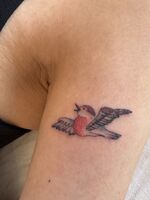 腕Tattoo　鳥さん