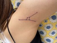 腕Tattoo　星座