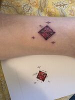 腕Tattoo　フェニックス　次回も楽しみ～