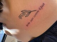 リピート様　レタリング　チケット当たりますように